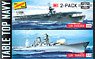 WW.II Table Top Navy (2-Pack) IJN Yamato and Zuikaku (Plastic model)