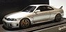 Nissan Skyline GT-R (R33) V-spec Silver (ミニカー)