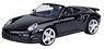 Porsche 911 Turbo Cabriolet (Black) (Diecast Car)