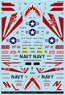 U.S. Navy F-14A VF-111 Sundowners `Sunset Wings` (Decal)