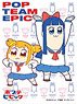 Character Sleeve Pop Team Epic Popuko & Pipimi (EN-512) (Card Sleeve)