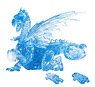 3D Jigsaw Puzzle Crystal Puzzle Blue Dragon (Puzzle)