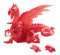 3D Jigsaw Puzzle Crystal Puzzle Red Dragon (Puzzle)