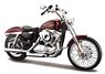 Harley-Davidson 2012 XL 1200V Seventy-Two (Red) (Diecast Car)