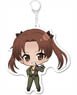 Girls und Panzer Acrylic Key Ring Jumpsuit Anzu Kadotani (Anime Toy)
