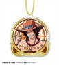 One Piece Kirakira Acrylic Key Chain 04 Ace (Anime Toy)