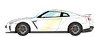 NISSAN GT-R 2017 Brilliant White Pearl (Diecast Car)