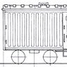 16番(HO) スニ41形 客車バラキット (組み立てキット) (鉄道模型)