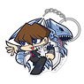 Yu-Gi-Oh! Duel Monsters Seto Kaiba & Blue Eyes White Dragon Acrylic Tsumamare Key Ring (Anime Toy)