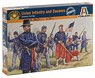 American Civil War Union Infantry and Zouaves (Plastic model)