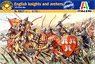 English Knights and Archers (Plastic model)