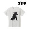 Godzilla Foil Print T-Shirts Ladies M (Anime Toy)