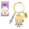 Fate/Grand Order Design produced by Sanrio Metal Key Ring (Altria Pendragon) (Anime Toy)