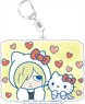 Yuri on Ice x Sanrio Characters Big Key Ring Yuri & Hello Kitty Stamp Ver. C (Anime Toy)