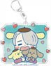 Yuri on Ice x Sanrio Characters Big Key Ring Assembly Stamp Ver. C (Anime Toy)