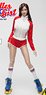 1/6 Female Character Set Roller Girl Red (Fashion Doll)