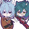 Sengoku Night Blood Pitacole Rubber Strap Ver.A (Set of 8) (Anime Toy)