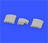 Fw190A Exhaust Stacks (for Eduard) (Plastic model)