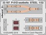 Seatbelts Steel for P-51D (for Revel) (Plastic model)