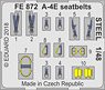 Seatbelts Steel for A-4E (for Hobby Boss) (Plastic model)