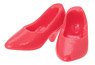 Soft Vinyl High Heels (Red) (Fashion Doll)