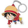 One Piece Luffy Acrylic Tsumamare Key Ring (Anime Toy)