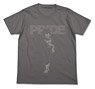 Dragon Ball Super Vegeta Pride T-Shirts Medium Gray S (Anime Toy)