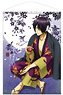 Gin Tama Shinsuke Takasugi B2 Tapestry a Few Drinks with Takasugi Ver. (Anime Toy)