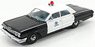 Chevrolet Biscayne San Carlos Police 1963 Black / White (Diecast Car)
