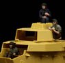 ハンガリー 40M トゥラーンI中戦車 クルーセット (3体) (ブロンコモデル用) (プラモデル)