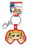 Pop Team Epic PU Leather Key Ring Popuko (Anime Toy)