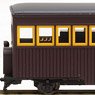 (HOe) [Limited Edition] Kubiki Railway JI2 One Side Cab Diesel Car (Wooden Body Type) (Pre-colored Completed) (Model Train)