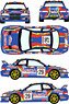 Subaru Impreza 98 WRC Rallye Sanremo 1999 #29 (Decal)