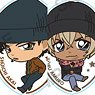 Detective Conan Embroidery Mascot Collection (Set of 10) (Anime Toy)