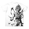 Dragon Ball Z Vegetto All Print T-Shirts White M (Anime Toy)