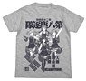 Kantai Collection Eighth Destroyer Corps T-Shirts Heather Gray S (Anime Toy)