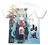 Kantai Collection Yamakaze One`s Best Mode Full Graphic T-Shirts White S (Anime Toy)