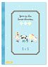B5 Notebook Yuri on Ice x Sanrio Characters/A (Anime Toy)