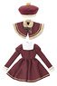 Holy Night Date Clothes Set (Bordeaux) (Fashion Doll)