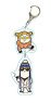 Two Concatenation Key Ring Pop Team Epic/Scary Face (Anime Toy)