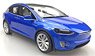 TESLA Model X 2016 (Metallic Blue) (Diecast Car)