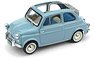 Fiat Nuova 500 Type America 1958 Open Light Blue (Diecast Car)