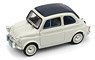 Fiat Nuova 500 Type America 1958 Closed Light Gray (Diecast Car)