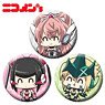 [Senki Zessho Symphogear AXZ] Nikomens Can Badge Set A (Maria/Shirabe/Kirika) (Anime Toy)