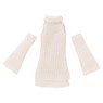 PNM Turtleneck Knit One-piece Dress (Off White) (Fashion Doll)