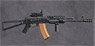 Dam Toy 1/6 Elite Firearms Series 2: Spetsnas Assault Rifle AK-74M Set Black (Fashion Doll)