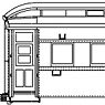 16番(HO) マロネフ37550 (マロネフ29 11-) プラ製ベースキット (組み立てキット) (鉄道模型)