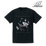 Persona 5 Hologram T-Shirts (Morgana) Mens S (Anime Toy)