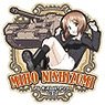 Travel Sticker Girls und Panzer das Finale (1) Miho Nishizumi (Anime Toy)