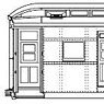1/80(HO) SUYU36000 Plastic Body Base Kit (Unassembled Kit) (Model Train)